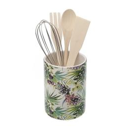 Recipiente para Utensílios de Cozinha TROPICAL Cerâmica