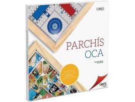 Tábua DISFRAZZES Parcheesi e Moldura de Vidro Ganso