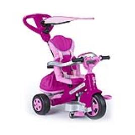 Triciclo Feber Baby Plus Music (69 x 52 x 96 cm) Cor de rosa
