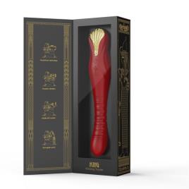 Vibrador  King  Thruster Zalo - Grená