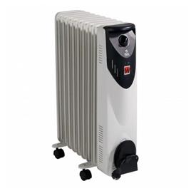 Radiador de Óleo (9 corpos) Grupo FM RW-20 2000W Branco 2000 W 800 W/1200 W/2000 W