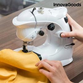 Máquina de Coser Compacta InnovaGoods 6 V 1000 mA Blanco