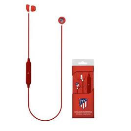 Auriculares Bluetooth com microfone para prática desportiva  Vermelho