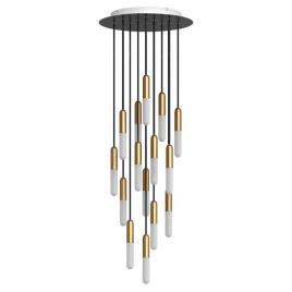 Creative Cables P-light Rose-one Hanging Lamp 15 Falls Castanho