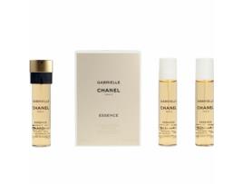 GABRIELLE CHANEL ESSENCE TWIST AND SPRAY PARFUM 3 X 20ML RECARGA
