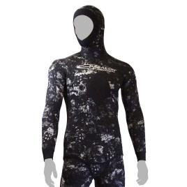 Epsealon Shadow Spearfishing Jacket 7 Mm Preto S