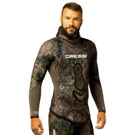Cressi Seppia Spearfishing Jacket 3.5 Mm Cinzento 2XL