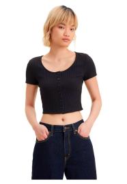 Levi´s ® Rach Top Short Sleeve Shirt Preto M