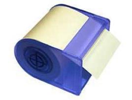 Dispensador INFONOTES Bloco Adesivo em Rolo Amarelo (6 x 1000 cm)