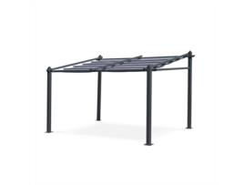 Pérgola ALICE'S GARDEN Murum (Cinzento - Aluminio - 3x4m)