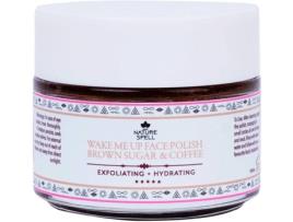 Máscara de Rosto NATURE SPELL Esfoliante De Açúcar Mascavo E Café (100 ml)