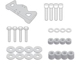 Fixação GIVI Plx1152 Kit De Instalação Honda Cb 500 F Preto
