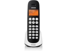 Telefone BRONDI Adara  Preto, Branco