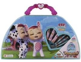 Jogo Criativo CEFA Mala Artística 50 Peças Cry Babies (Idade Mínima: 3)