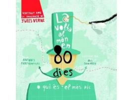 Livro La Volta Al Món En 80 Dies de Antonis Papatheodolou (Catalão)