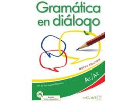 Livro Gramática En Diálogo A1-A2 +Audio Descargable de Vários Autores (Espanhol)