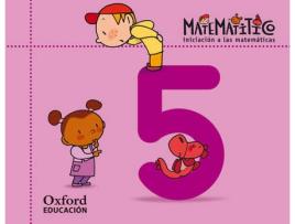 Livro Matematitico 5 Años Pack Cuad Ejer 5 Alum de Vários Autores