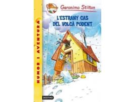 Livro L'Estrany Cas Del Volcà Pudent de Geronimo Stilton (Catalão)