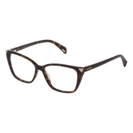 Armação de Óculos Feminino Police VPL9290722 Castanho (ø 54 mm)