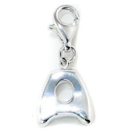 Miçangas femininas Xenox CHARM_A Prateado (1 cm)