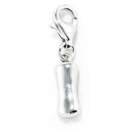 Miçangas femininas  CHARM_I Prateado (1 cm)