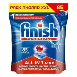 Pastilhas para Máquinas de Lavar Louça Finish Tudo em 1 Regular (85 Doses) - x1