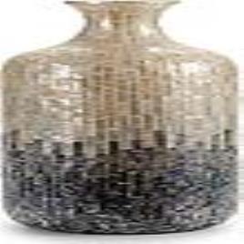 Vaso Cinzento Efeito desbotado (20 x 56 x 20 cm)