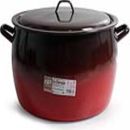 Caçarola com Tampa  Aço esmaltado vitrificado - Ø 22 cm - 6,4 L