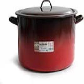 Caçarola com Tampa La Estrella Aço esmaltado vitrificado - Ø 26 cm - 7,7 L