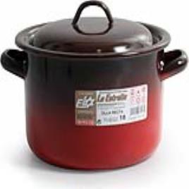 Caçarola com Tampa  Aço esmaltado vitrificado - Ø 26 cm - 7,7 L