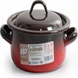 Caçarola com Tampa La Estrella Aço esmaltado vitrificado - Ø 30 cm - 8 L