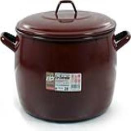 Caçarola com Tampa Teja  Aço esmaltado vitrificado - Ø 40 cm - 39,5 L