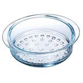 Travessa para o Forno Pyrex Steam&Care Transparente Vidro - Ø 20 cm