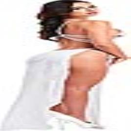 Vestido Sexy Lace Lapdance Branco - XL