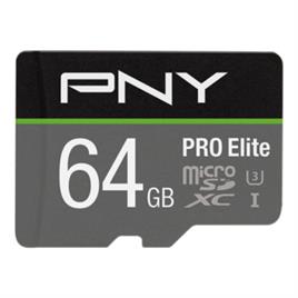 Cartão de Memória Micro SD com Adaptador  Pro Elite C10 - 64 GB