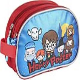 Nécessaire Escolar Harry Potter Azul
