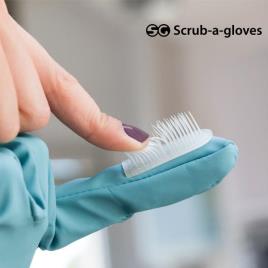 Luvas de Limpeza com Escovas Scrub a Gloves (pack de 2)