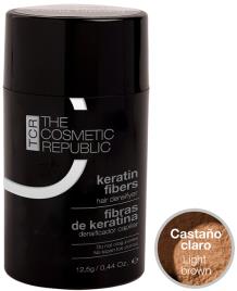 KERATIN FIBERS hair fibers#light brown 12,5 gr