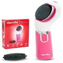 Limador Elétrico de Calos e Calosidades Aprilla 360º Branco Cor de rosa