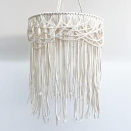 Macramar Decoração abajur em macramé CELINE, Macramar