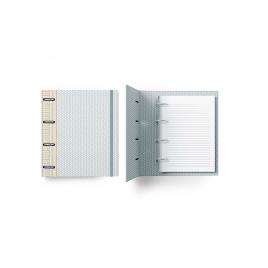 MAKE NOTES Dossier Pin Point, A4, 4 Argolas, com Recarga de 80 Folhas, Capa Cores Sortidas
