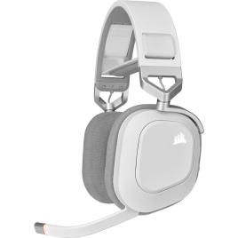 HEADSET CORSAIR HS80 RGB WIRELESS BRANCO