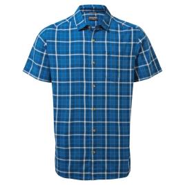 Craghoppers Menlo Short Sleeve Shirt Azul M