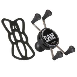 Rammount Powersports Universal X-grip Cradle Preto Electronics 5.72-10.8 x 8.25-4.7 cm