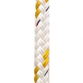 Poly Ropes Poly-braid 16 165 M Rope Branco 12 mm