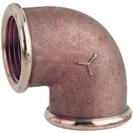 Maestrini Ff Bronze 90º Elbow Dourado 3´´