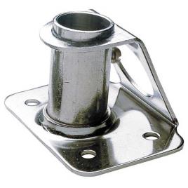 Vetus Tilted Stainless Steel Candlestick Base