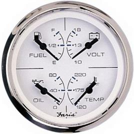 Faria Combination Gauge 4 In 1