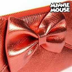 Carteira Minnie Mouse Porta-cartões Verm