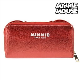 Carteira Minnie Mouse Porta-cartões Verm